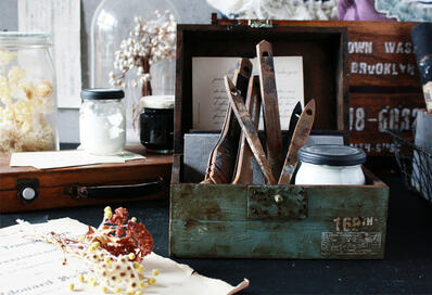 100均の木製トレイで「ミリタリーボックス」をDIY！塗装がポイント！