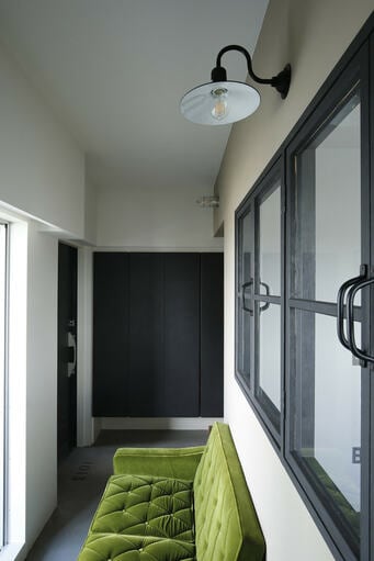 広々とした土間スペース