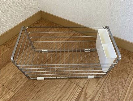 処分した水切りカゴ。