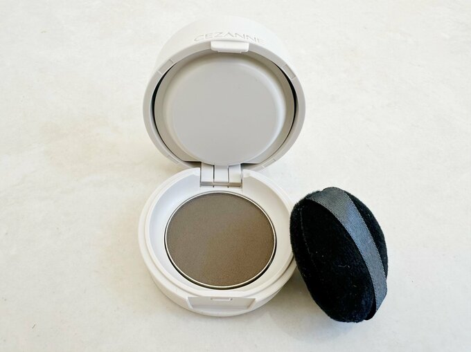 ヘアメイクパウダー開封後の写真