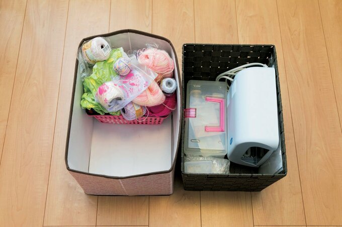 手芸用品ゆる捨て後