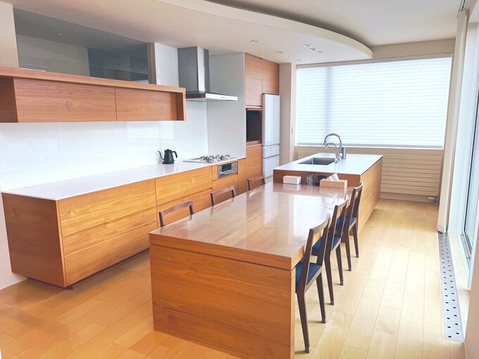 整理整頓されたキッチン