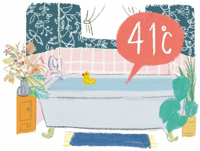 お風呂イラスト