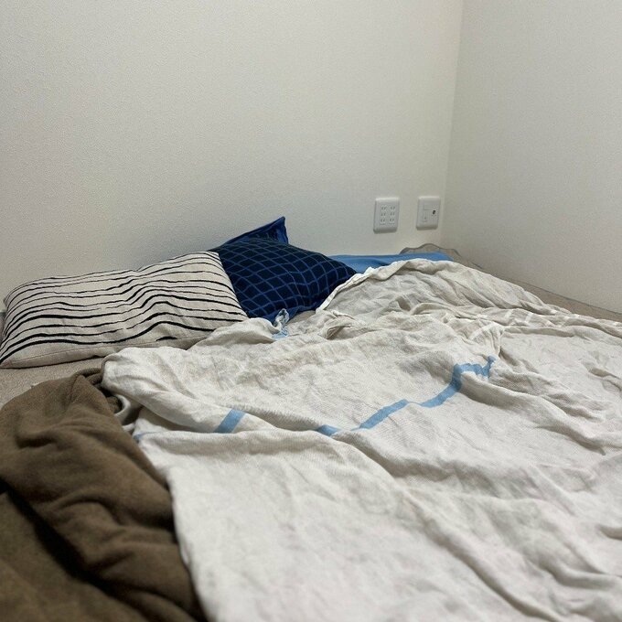 普段自分が使っているタオルケット