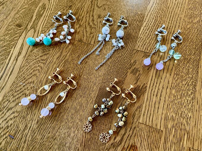 イヤリングたち