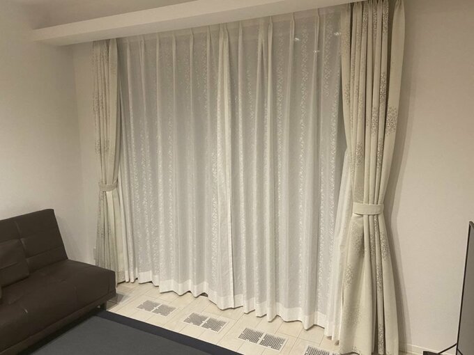 ミラーレースカーテン