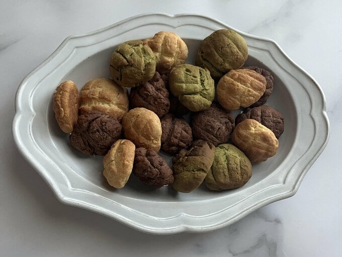 自家製メロンパンクッキー