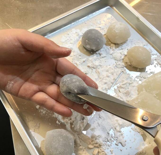 食べるときは自然解凍で