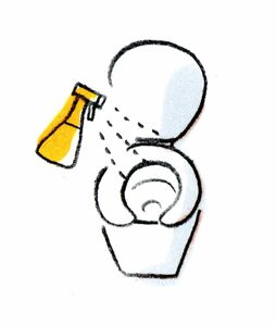 トイレなどのいやなにおいがすっきり！