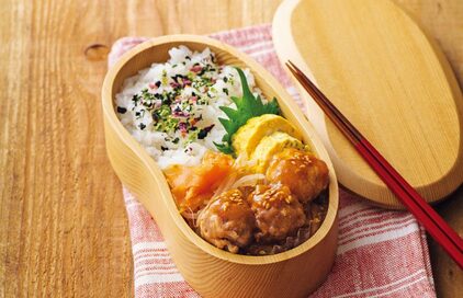 豚こまでつくる甘酢肉団子で食べごたえも満点！手軽にできる朝ラク弁当