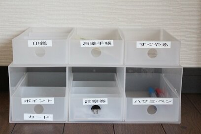 無印良品で！いざというとき困らない病院グッズ収納