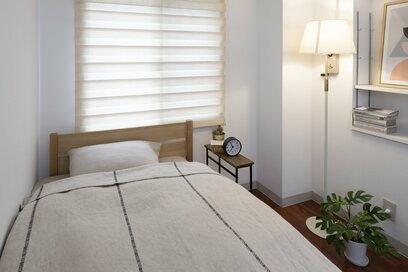 50代で「ベッド」を手放したミニマリスト。家事とコストを削減、スペースも活用できるようになった