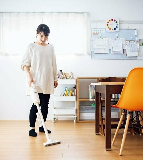 掃除機がけもささっと簡単!