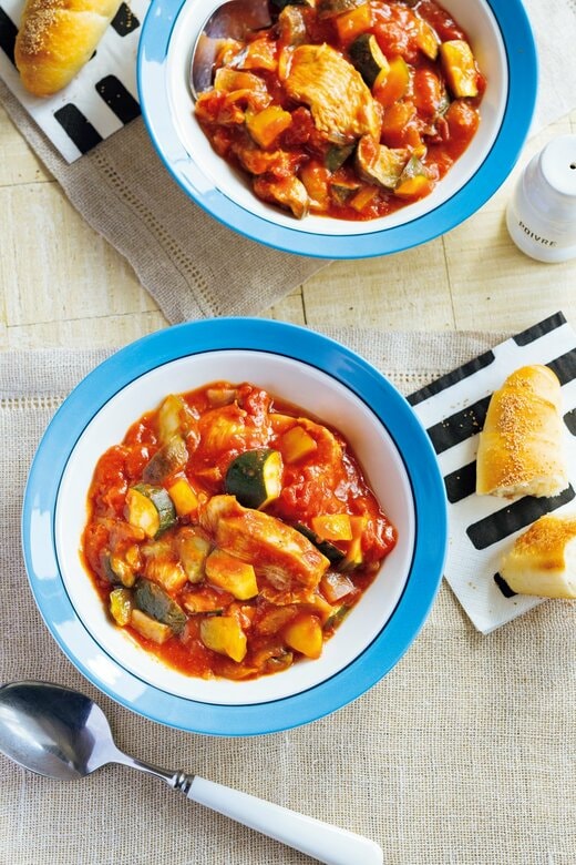 鶏胸ラタトゥイユ