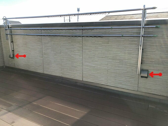 ベランダのコンセント