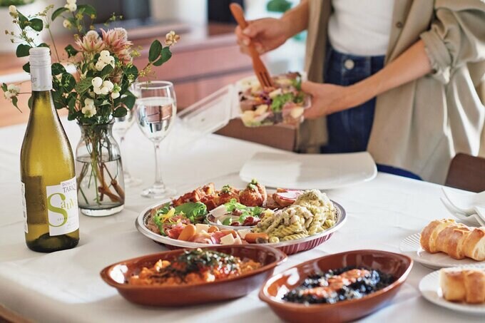 レストラン風食卓