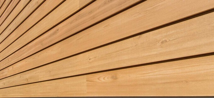 サイディングの継ぎ目