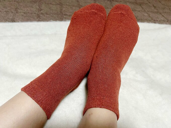 裏起毛ソックス