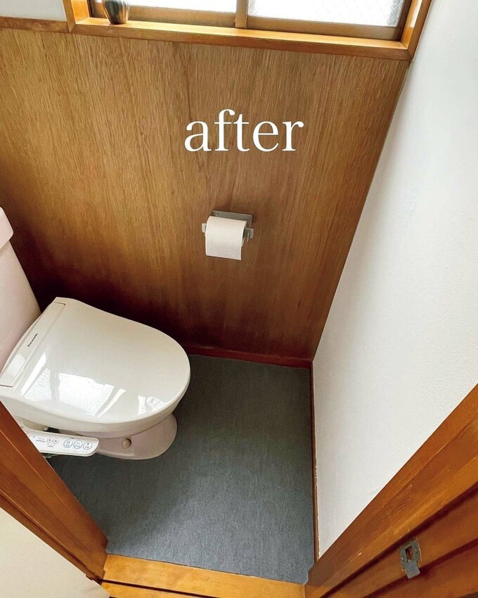 トイレのDIY後