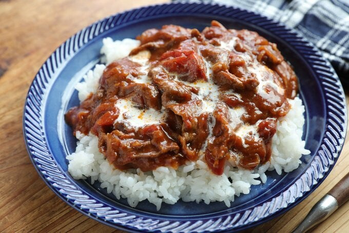 ハッシュドビーフ完成