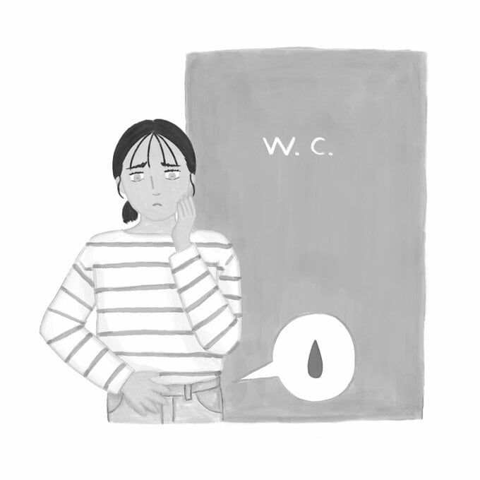 生理後の不正出血はどうするべき？