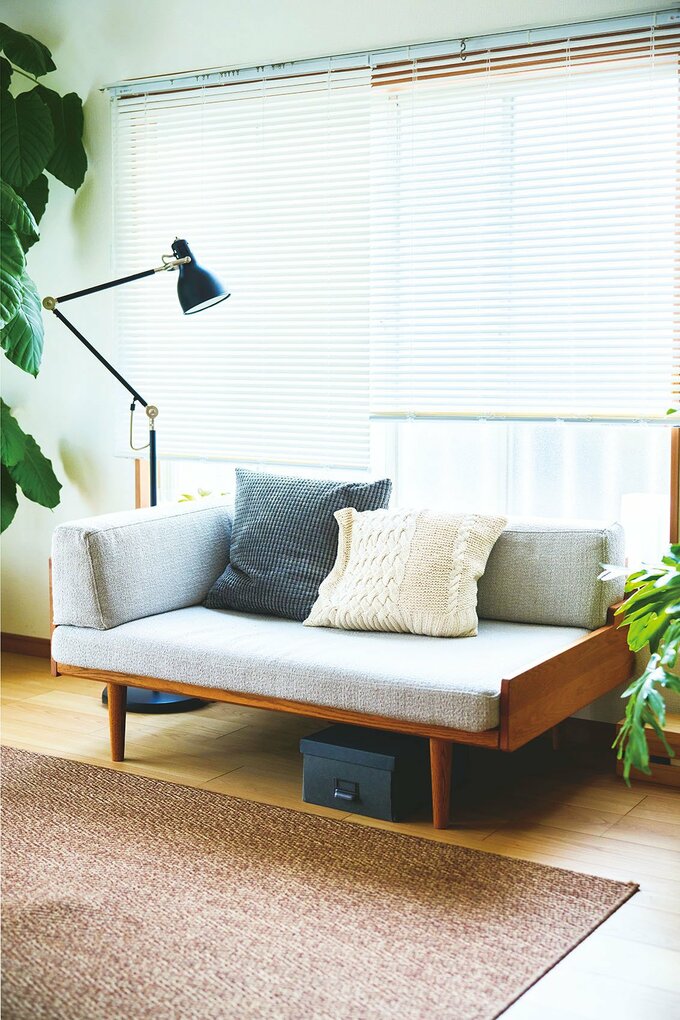 モモナチュラルのソファ