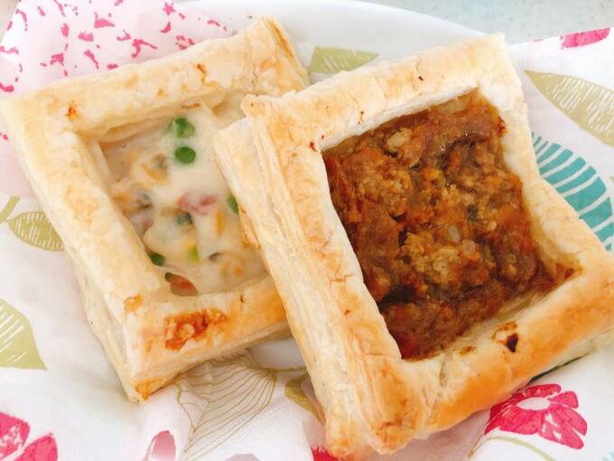 カレーパイとシチューパイ