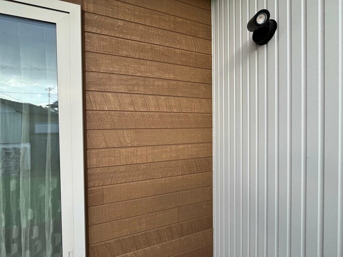 2種類の窯業系サイディング