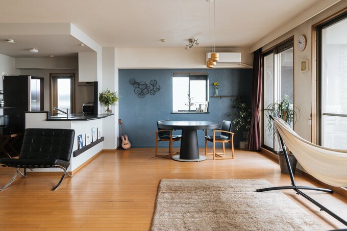 すっきり暮らしを実践している香村薫さんのご自宅