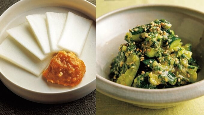 みそを使った副菜2品