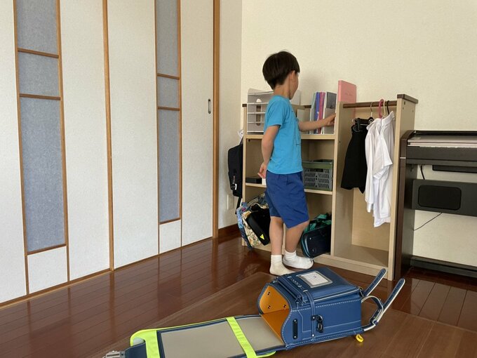 学校の準備もスムーズに