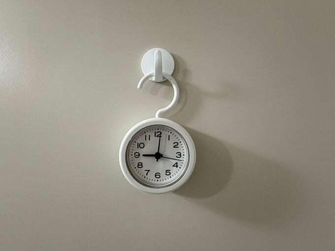 お風呂にバスクロック