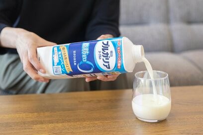 すっきりした甘さで続けやすいヨーグルト。ゴクゴク飲んでも罪悪感なし！