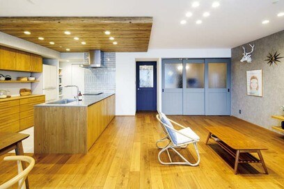 【マンションリノベ事例】4LDKを1LDKに。共働きにうれしい！家事や着替えがラクな間取り