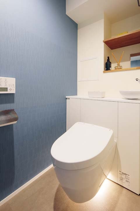 便器が浮いているトイレ