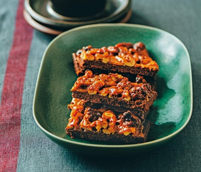 クルミのココアフロランタン