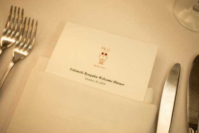 テーブルセッティング