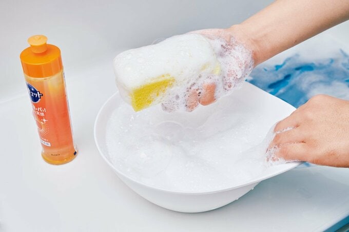 あわあわパックを作る