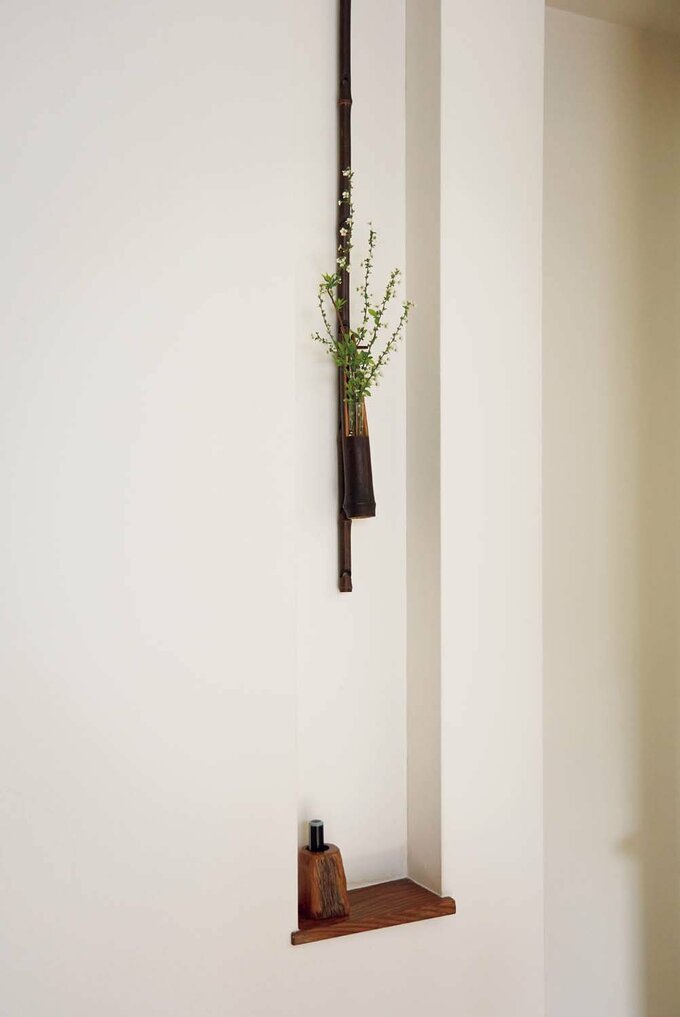 玄関のしつらえ