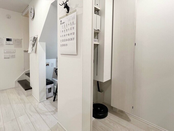 階段下の掃除機スペース