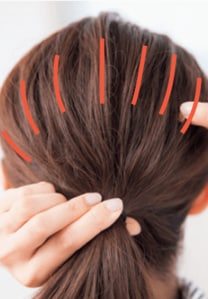 後頭部をふんわり