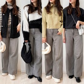 アラフォー大絶賛の「ユニクロ新作デニム」。シルエットのきれいさに感動　