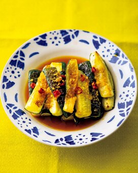 ズッキーニは焼きびたしで絶品に！糖質オフにもうれしい副菜2品
