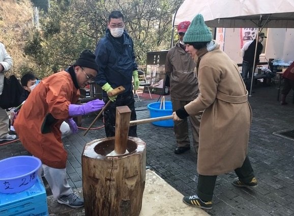 餅つき大会