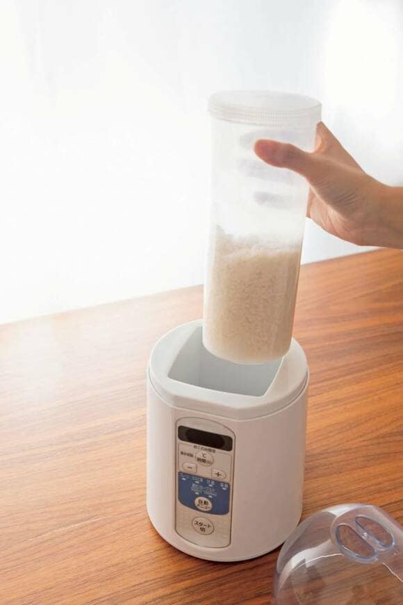 ヨーグルトメーカーで甘酒