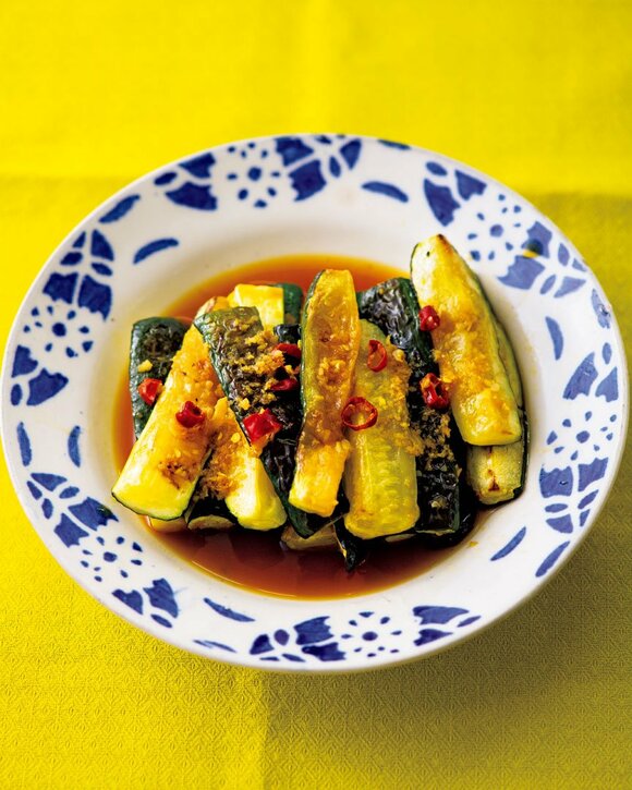 ズッキーニの焼きびたし