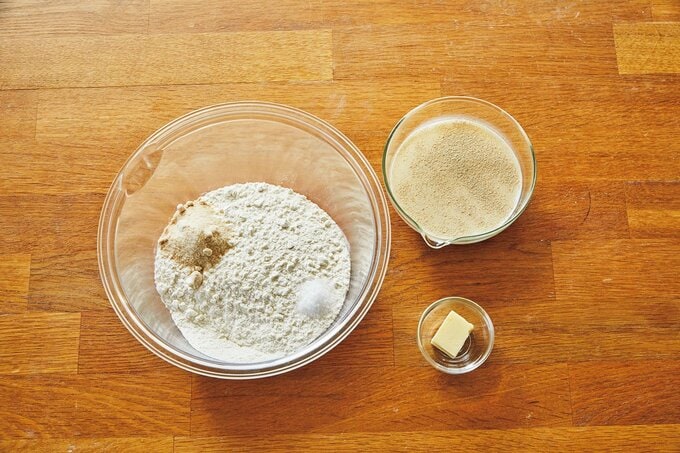 切りっぱなしパンの下準備