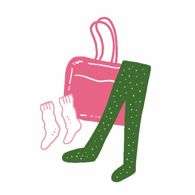 衣類やカバンのイラスト