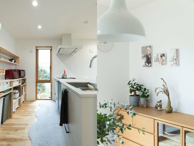 すっきりしたデザインにこだわり