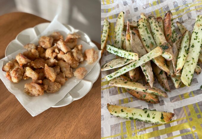 からあげとポテト